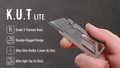 Titanium Keychain Utility Tool: KUT Lite | Ultrathin EDC