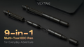 VEXTAKI: 9-in-1 Multi-Tool EDC Pen for Everyday Adventure