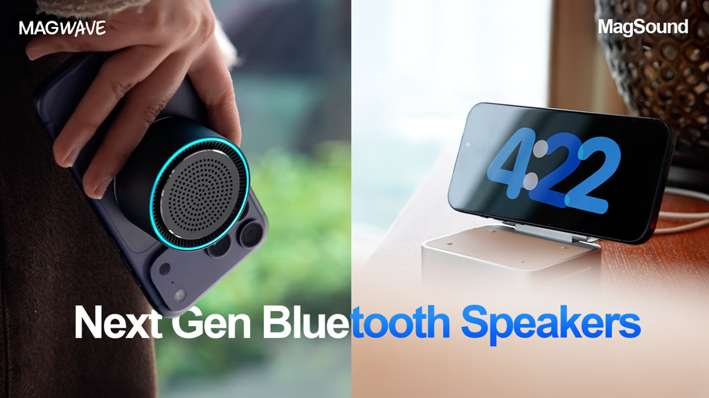 MagWave + MagSound: Next Gen Bluetooth Speakers
