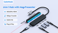 CalmNook: 6-in-1 Hub for 4K Display with Magnetic Presenter